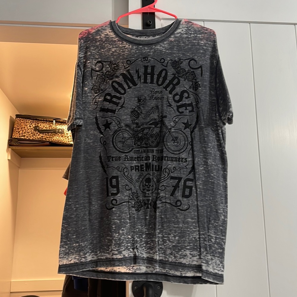 Vintage tee iron horse